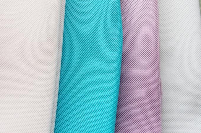 3mm 100 Polyester Mesh Stof Gebreide ademend mesh Stof Voor schoenen 2