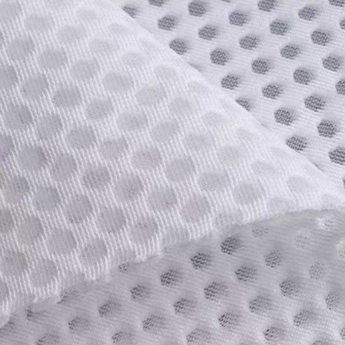 Gebreide ademend 3D-netwerkstof Polyester luchtnetwerkstof Hoog flexibiliteit voor schoenen 1