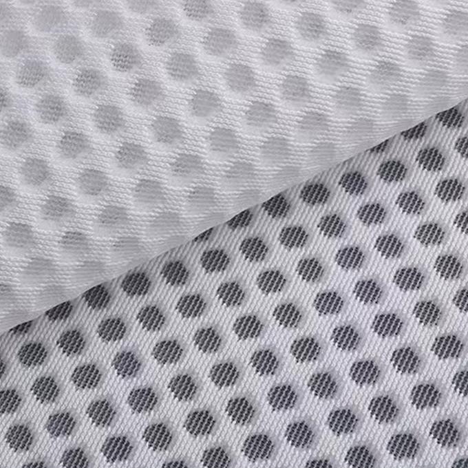 Gebreide ademend 3D-netwerkstof Polyester luchtnetwerkstof Hoog flexibiliteit voor schoenen 2