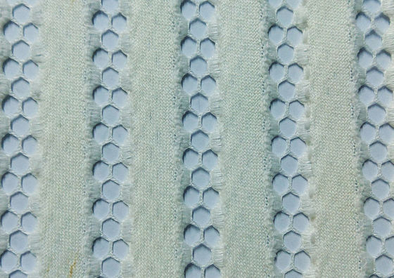 Good price 2mm 290gm Poly Mesh Stof Ademend Mesh Materiaal 100% Polytester online