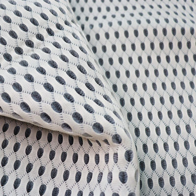 Good price 3mm 3d Spacer Stof 50in tot 60in Zwart gekleurd Garens ademend Mesh Materiaal online