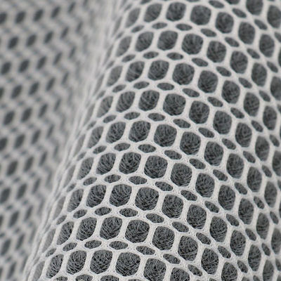 Good price 3mm Grijs 3D Mesh Materiaal 100 procent Polyester Mesh Stof Vocht Absorberend online
