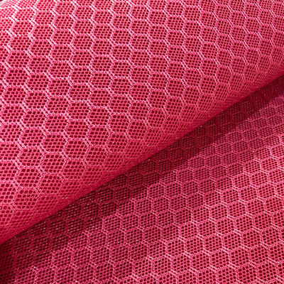 Good price 3mm gebreide luchtnet 250GSM polyester sportnet stof waterdicht voor bagage online