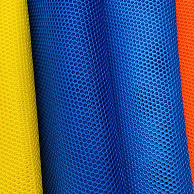 Good price 100 procent polyester spacer mesh stof lichtgewicht polyester mesh stof 230gsm online