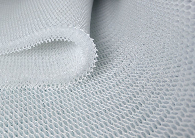 Geheugen 4mm 3D Mesh Materiaal Polyester Mesh Stof Zeer ademend 0