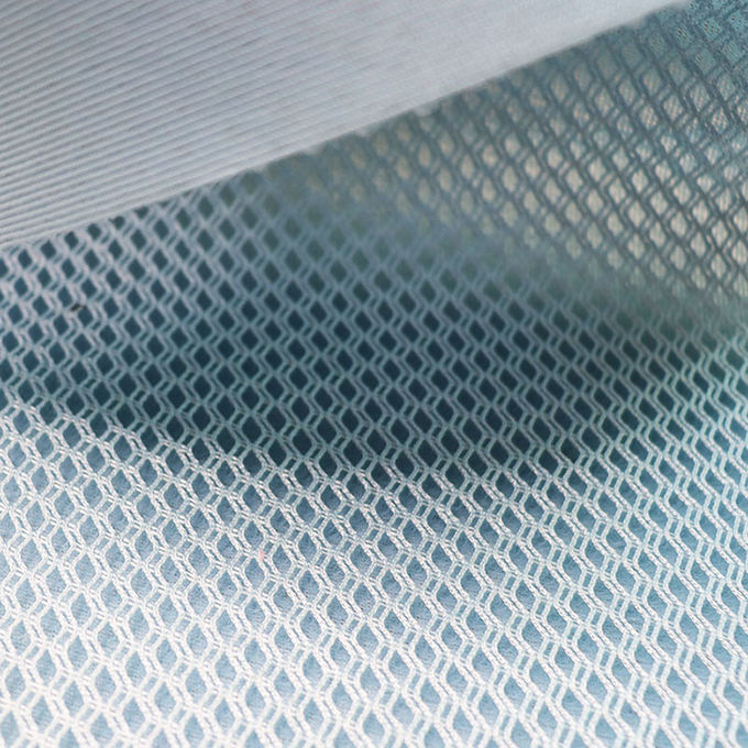 3 mm Voetbal Air Mesh Materiaal Sportkleding Poly Mesh Stof 280gsm 0