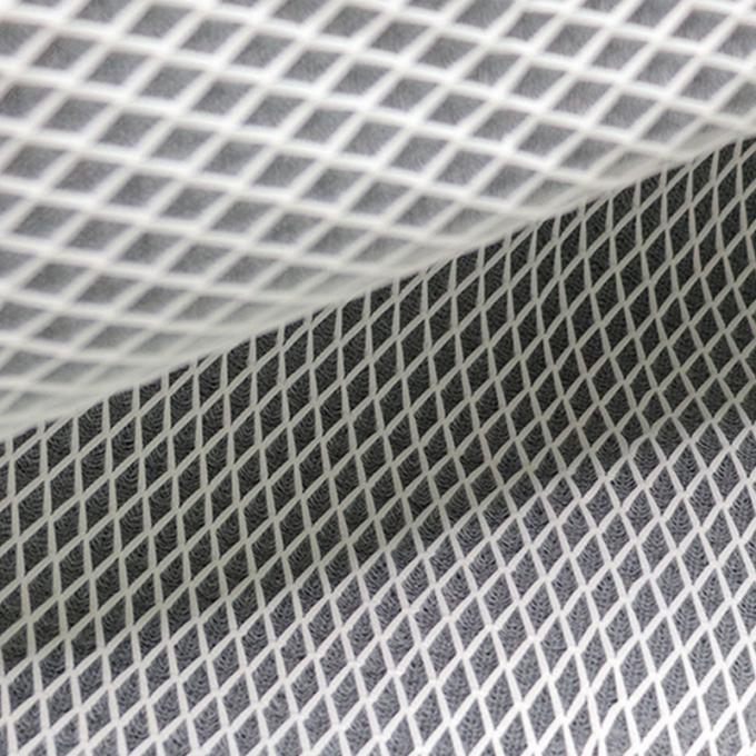 Zwart 2 mm Spacer Mesh Stof Hoog ademend luchtfilter Mesh Stof 2