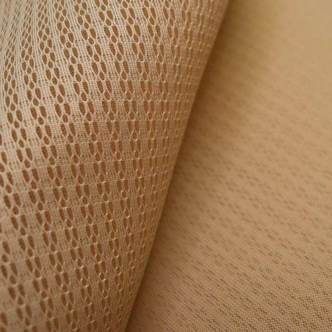Gebreide grijze polyester mesh ruimte mesh stof 3 mm voor rugleuning 2