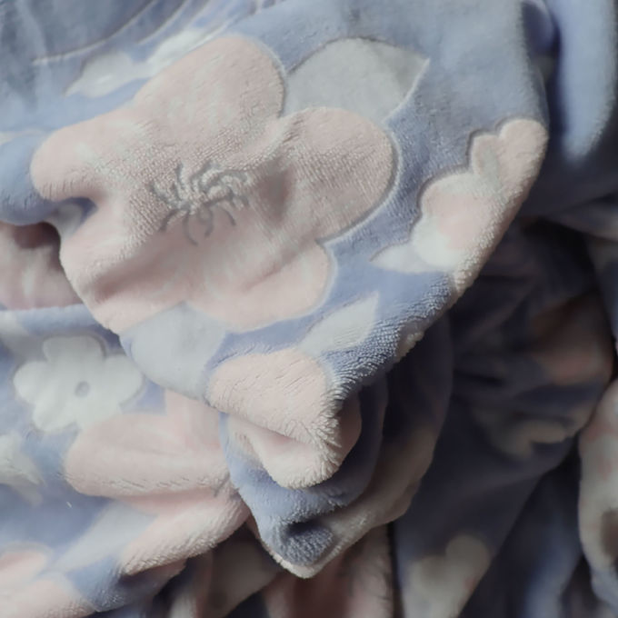Polyester Coral Fleece Blanket Dubbelzijdig Fake Fur Bed Throw Ghost Blanket 6