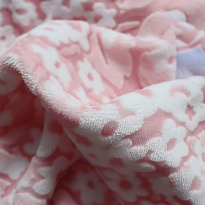 Polyester Coral Fleece Blanket Dubbelzijdig Fake Fur Bed Throw Ghost Blanket 5