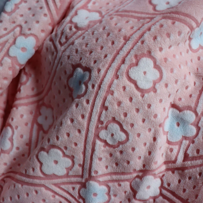 Polyester Coral Fleece Blanket Dubbelzijdig Fake Fur Bed Throw Ghost Blanket 3