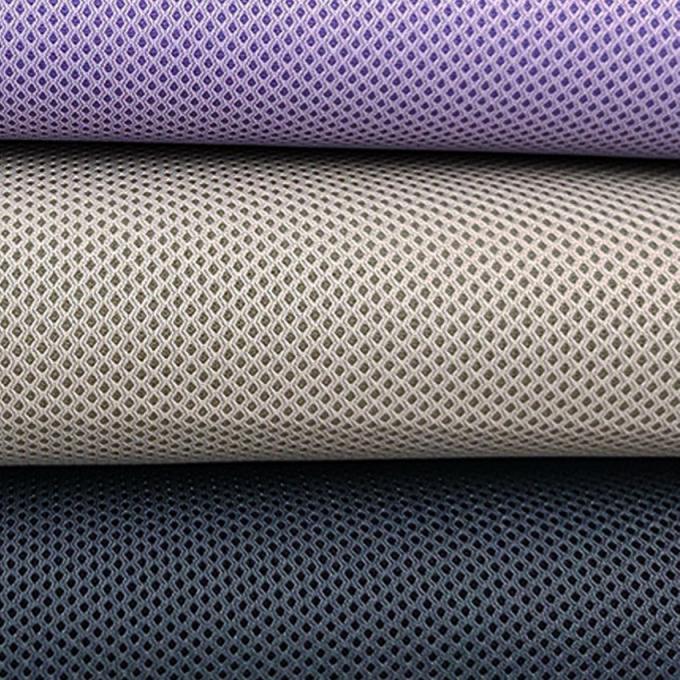 Anti-statisch 3D Space Mesh Air Mesh Polyester Sports Mesh Stof Anti-microbiële 3