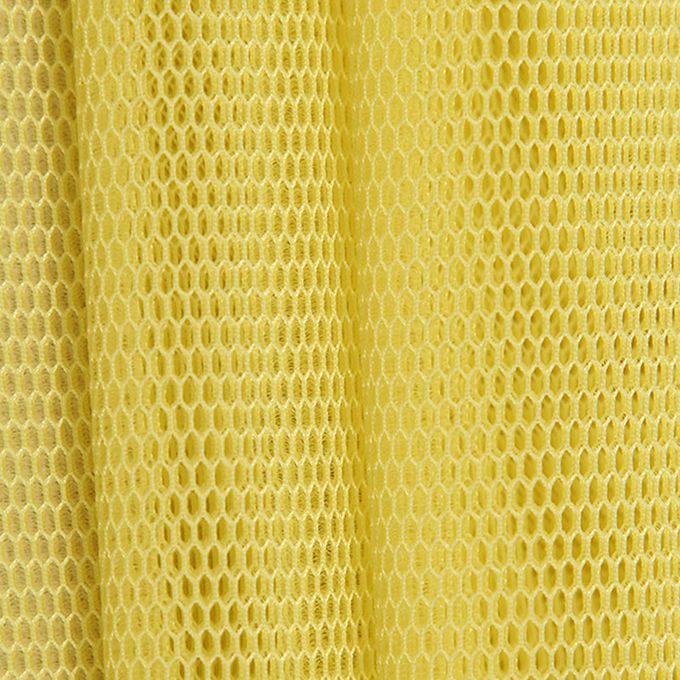 Geheugen 4mm 3D Mesh Materiaal Polyester Mesh Stof Zeer ademend 4