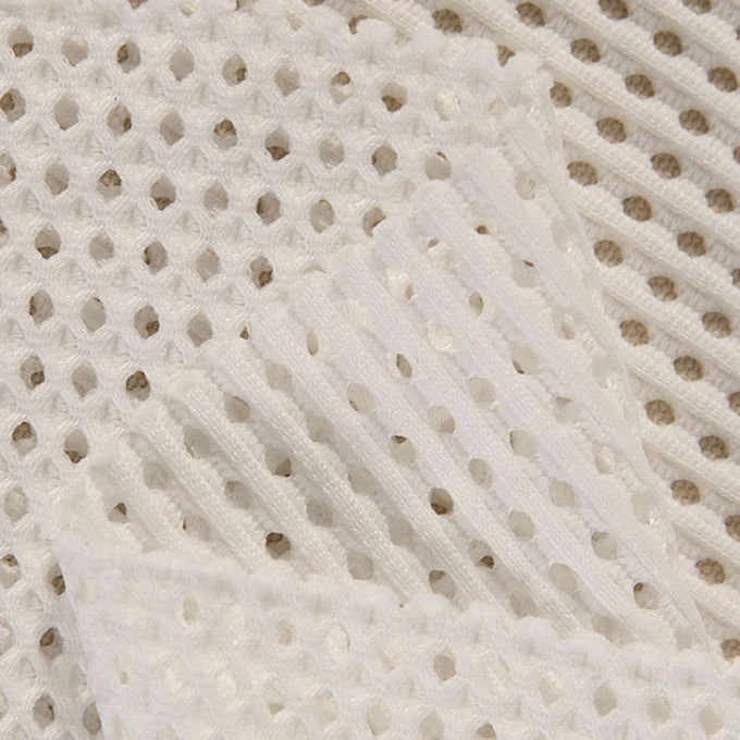 3 - 6mm 350 - 560GSM Warp Knit Mesh 3d Spacer Mesh Stof voor kleding 4