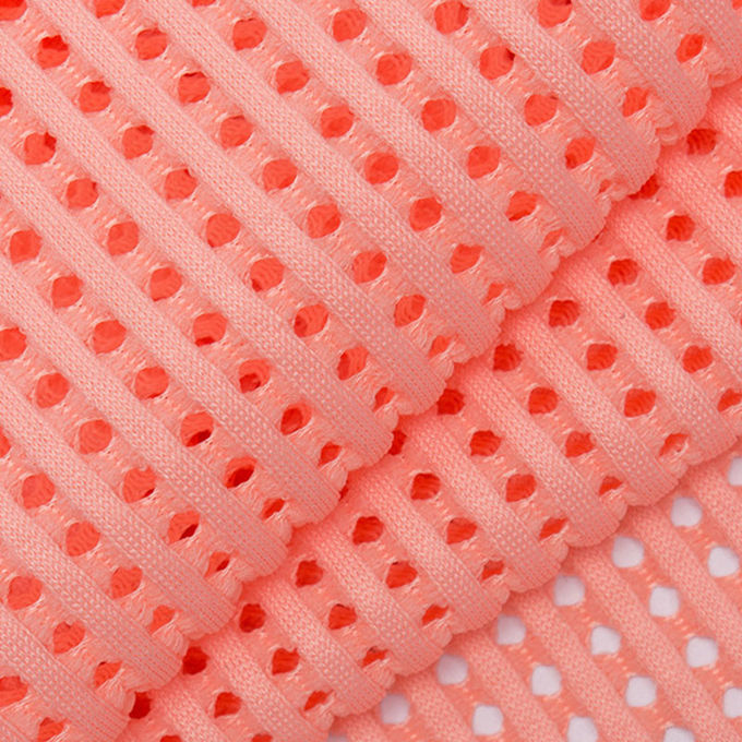 3 - 6mm 350 - 560GSM Warp Knit Mesh 3d Spacer Mesh Stof voor kleding 2
