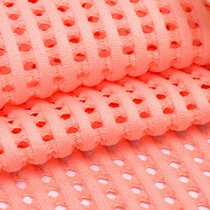 3 - 6mm 350 - 560GSM Warp Knit Mesh 3d Spacer Mesh Stof voor kleding 1