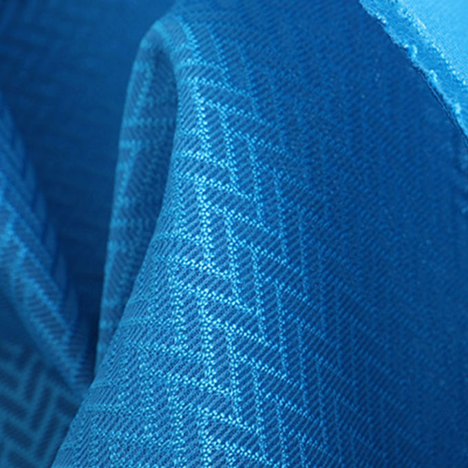 Flat Jacquard Airmesh Stof Adembenemend Mesh Stof Trotweerstand Stretchable 320GSM 2