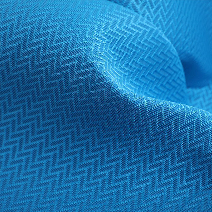 Flat Jacquard Airmesh Stof Adembenemend Mesh Stof Trotweerstand Stretchable 320GSM 1