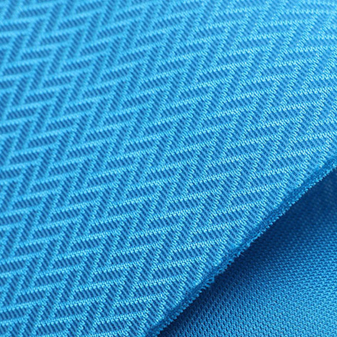 Flat Jacquard Airmesh Stof Adembenemend Mesh Stof Trotweerstand Stretchable 320GSM 0