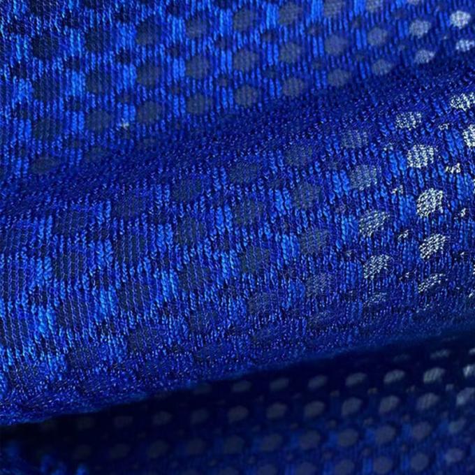 Semi-transparante polyester mesh stof mesh materiaal stof 240 - 450GSM 4