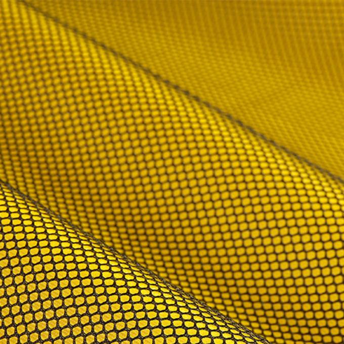 Gebreide 3 mm lichtgewicht polyester mesh stof 3D mesh stof voor handtassen 2