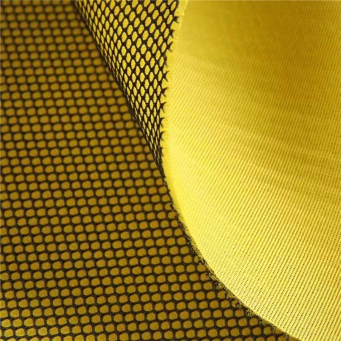 Gebreide 3 mm lichtgewicht polyester mesh stof 3D mesh stof voor handtassen 1