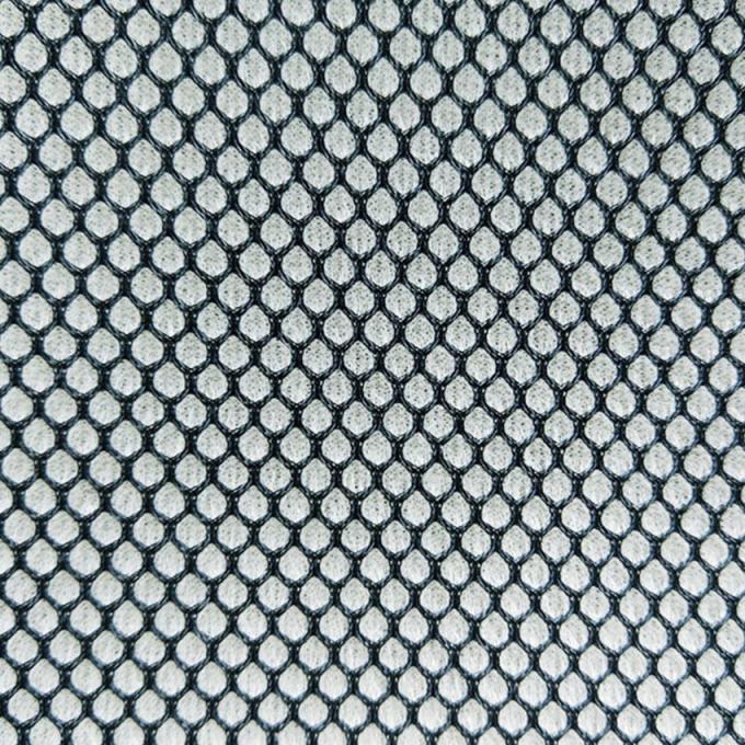 Gebreide 3 mm lichtgewicht polyester mesh stof 3D mesh stof voor handtassen 0