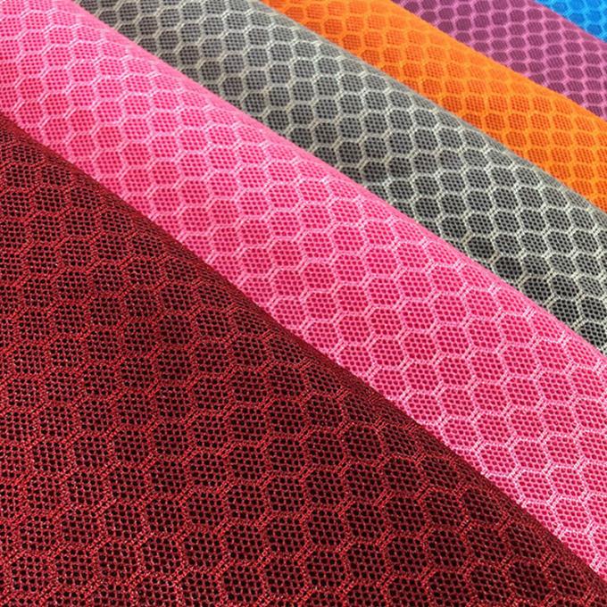 3mm gebreide luchtnet 250GSM polyester sportnet stof waterdicht voor bagage 2