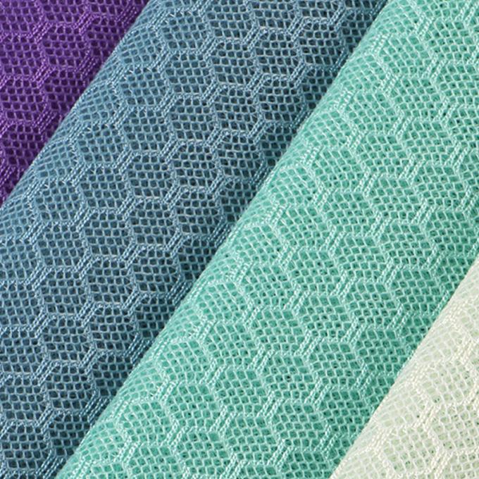 3mm gebreide luchtnet 250GSM polyester sportnet stof waterdicht voor bagage 1