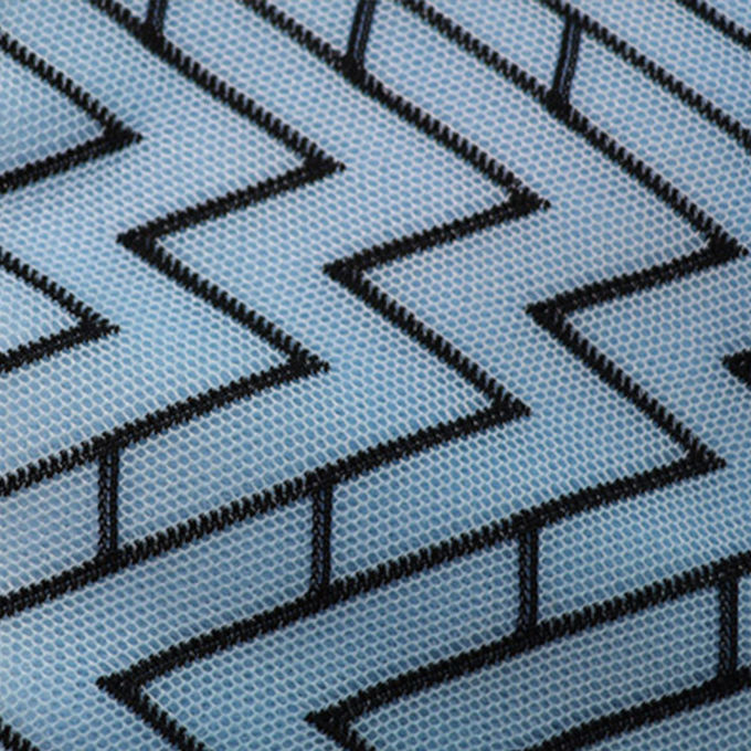 Dual Color 3D Spacer Mesh Onderste Stretchable Airmesh Polyester Athletic Mesh Stof 2