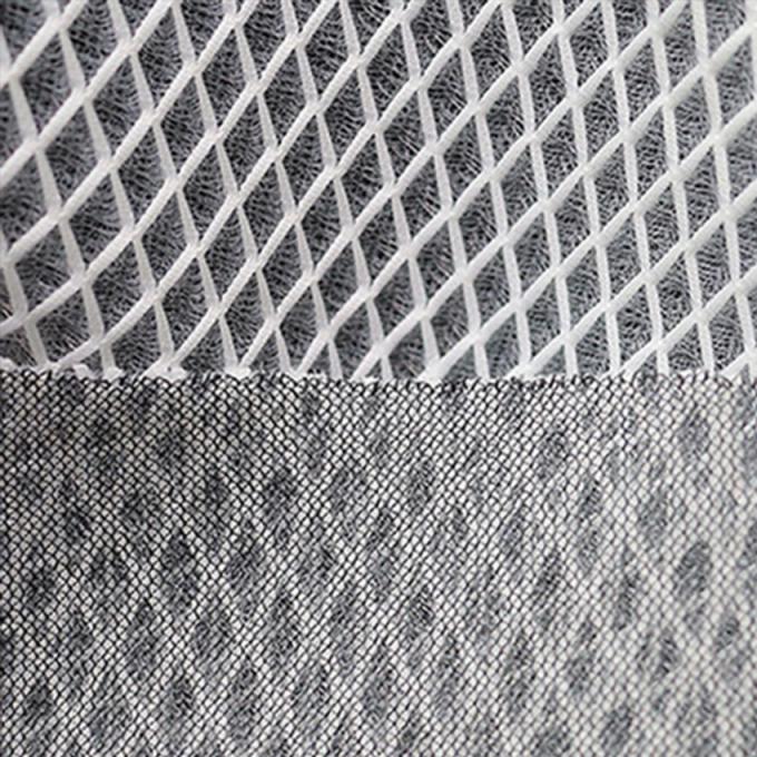 Zwart 2 mm Spacer Mesh Stof Hoog ademend luchtfilter Mesh Stof 3