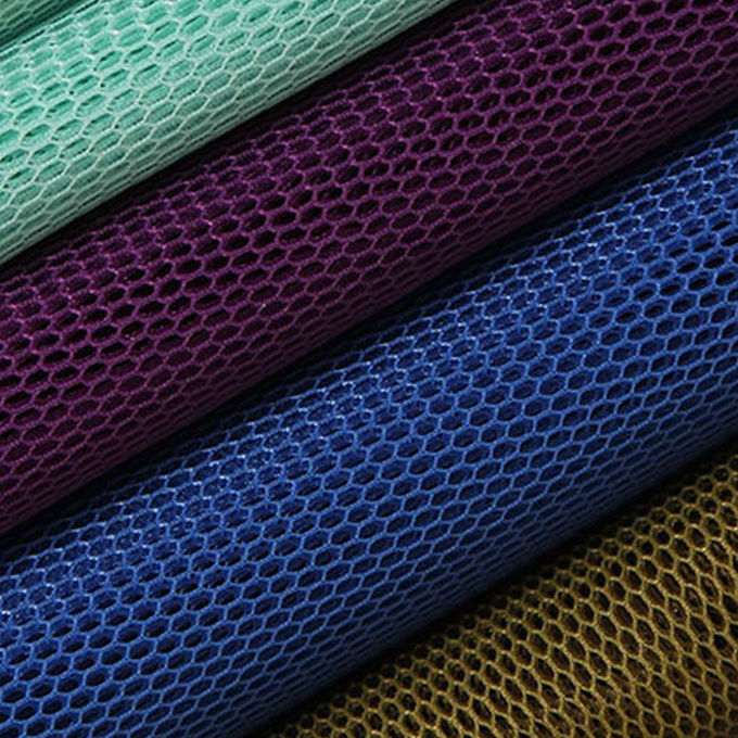 Geheugen 4mm 3D Mesh Materiaal Polyester Mesh Stof Zeer ademend 6