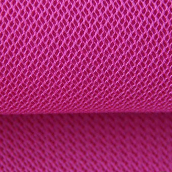 100% polyester 3D Spacer Mesh Airmesh Lichtgewicht Ademend Mesh Stof 0