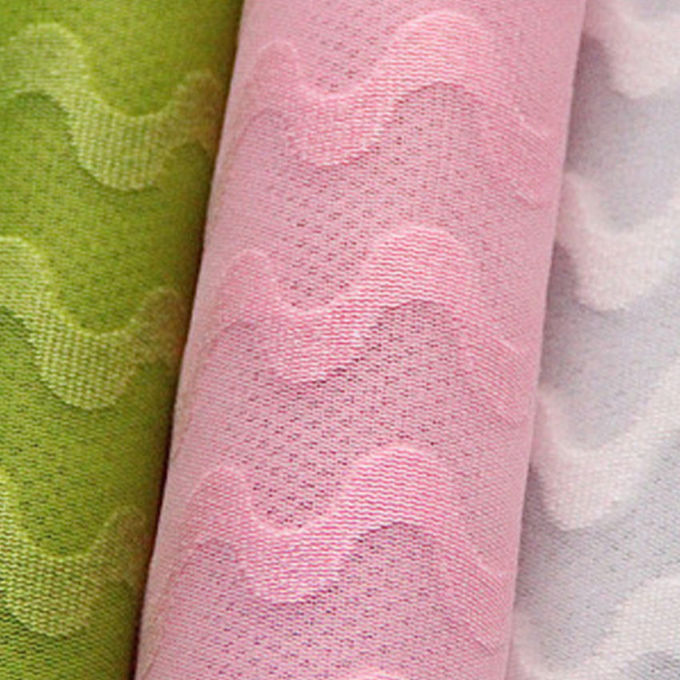 Jacquard Trantbestendig 3D Mesh Materiaal Recycled Polyester Mesh 3mm 5