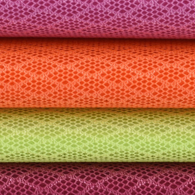 200×200 280gm 3D Spacer Mesh Polyester Athletic Mesh Stof voor het verbeteren van de esthetiek 6