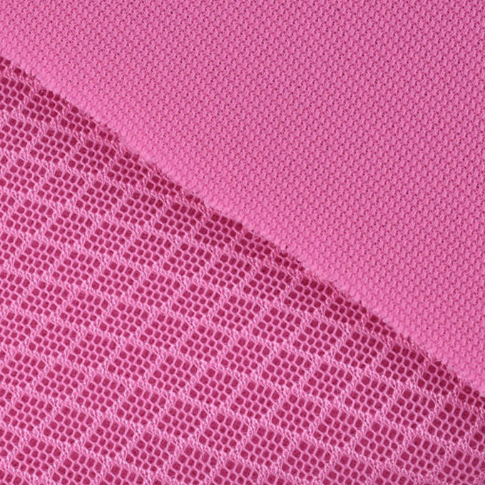 200×200 280gm 3D Spacer Mesh Polyester Athletic Mesh Stof voor het verbeteren van de esthetiek 2