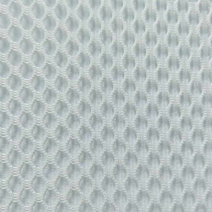 Gebreide, ademend spacer mesh stof 100% polyester lucht mesh stof 3 mm 2