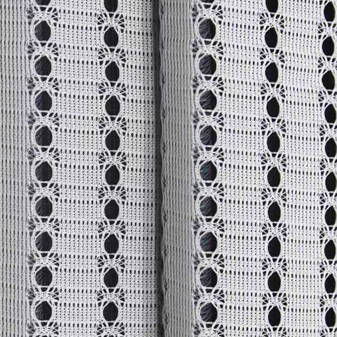 320gm 75D Spacer Mesh Stof lichtgewicht Polyester Mesh Stof voor sportkleding 1
