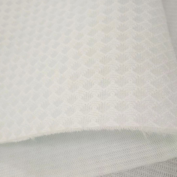 Verlengbare polyesterweefsel halfdoorzichtig ruimteweefsel 240 - 450GSM 0