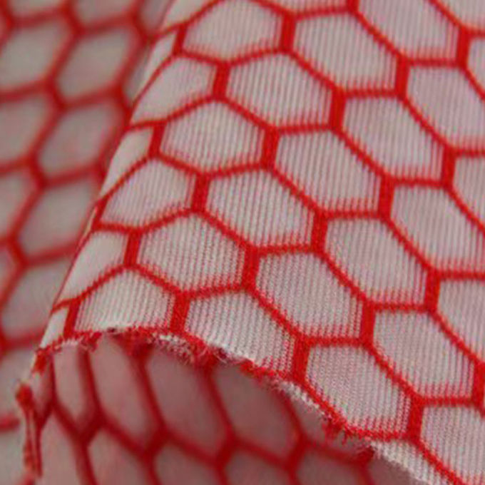Airmesh 100% Polyester Air Mesh Stof Gebreide ademend 3d Spacer Mesh Stof 1