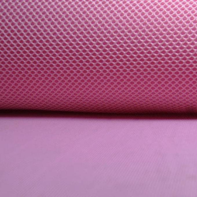 430 gsm Activewear Spacer Mesh Stof Vocht absorberend polyester Air Mesh Stof 0