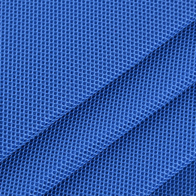 430 gsm Activewear Spacer Mesh Stof Vocht absorberend polyester Air Mesh Stof 1