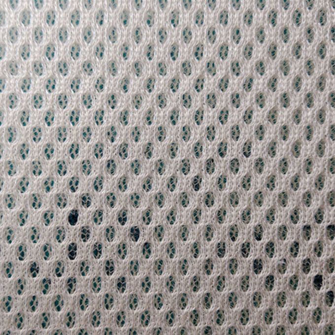 Adembare gebreide 3D-maasstof 3D-ruimte-maas 100% polyester 600GSM 3