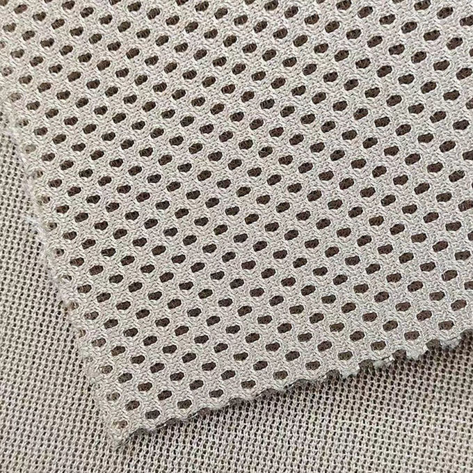 Adembare gebreide 3D-maasstof 3D-ruimte-maas 100% polyester 600GSM 1