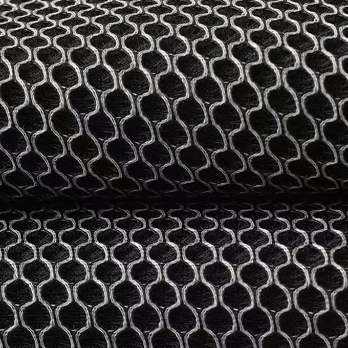 Airmesh Geverfd 3d Airmesh Stof Adembare Gebreide Mesh Stof 3mm 2