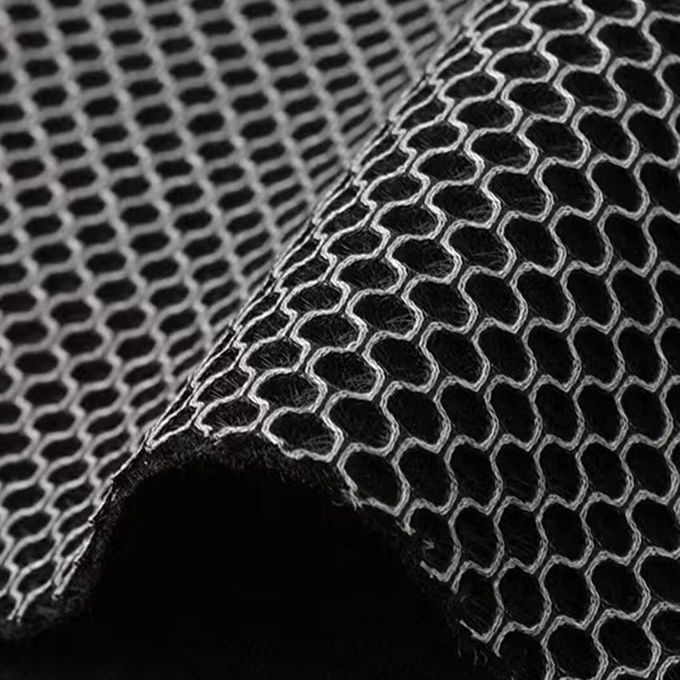 Airmesh Geverfd 3d Airmesh Stof Adembare Gebreide Mesh Stof 3mm 1