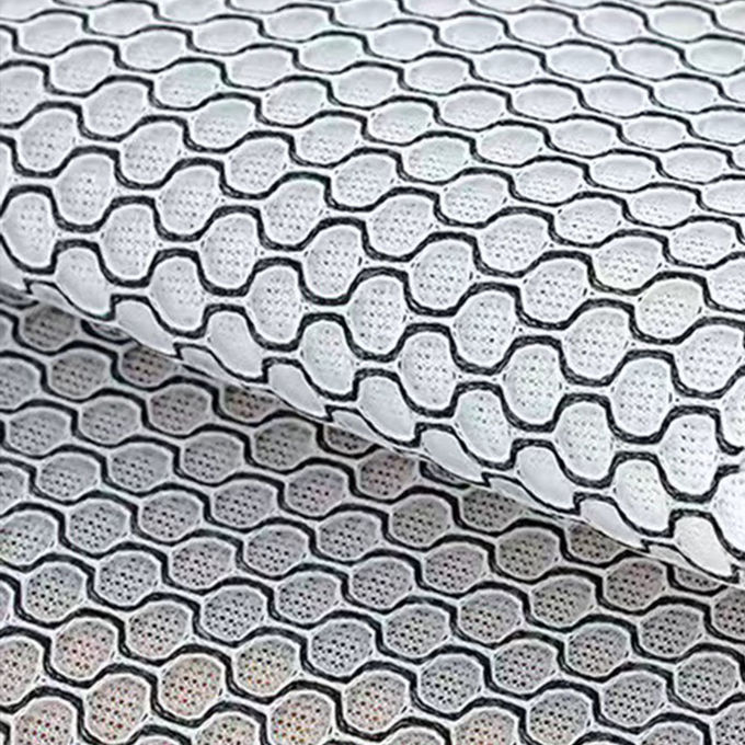 Airmesh Geverfd 3d Airmesh Stof Adembare Gebreide Mesh Stof 3mm 0