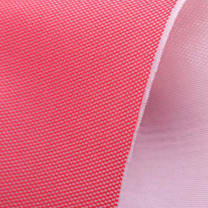 Gebreide ademend luchtweefselstof 3 mm 100% polyester voor schoenen rugleuning 1
